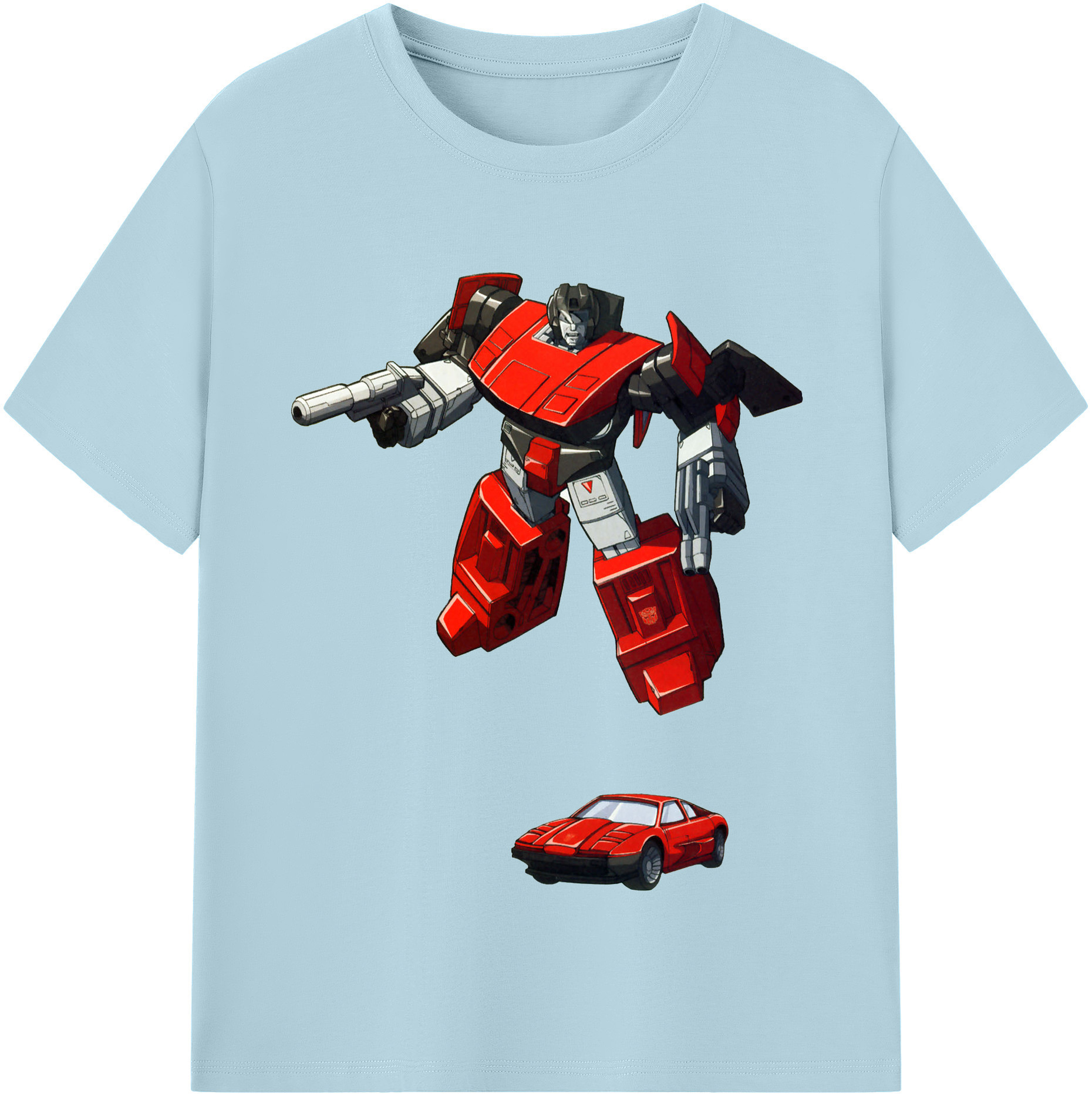 （画像用）  綿100％半袖Tシャツ（フロントプリント）